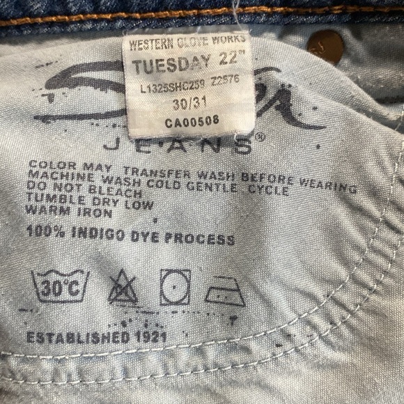 Silver jeans 30/29 Tuesday - Picture 7 of 8